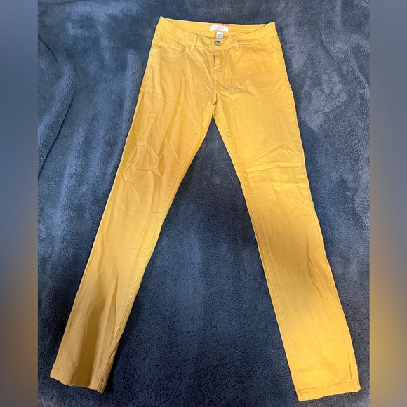 refuge Jeans Refuge Mustard Yellow Skinny Jeans Poshmark